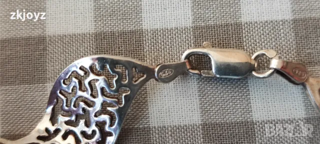  СРЕБЪРНА ГРИВНА 8.48 ГРАМА/ ПРОБА 925, снимка 4 - Гривни - 49143620