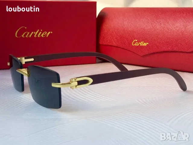 Cartier 2024 мъжки слънчеви очила, снимка 9 - Слънчеви и диоптрични очила - 48009402