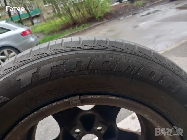 джанти 5/112/15 с летни гуми 195/65/15, снимка 3 - Гуми и джанти - 49755181