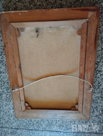 Стара картина-градски пейзаж, снимка 5 - Картини - 43929628