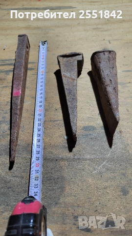 Комплект клинове за цепене на дърва, снимка 3 - Други инструменти - 52099694