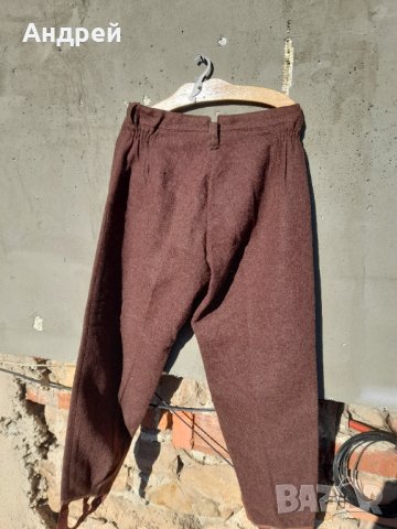 Стар Военен шаечен панталон, снимка 4 - Антикварни и старинни предмети - 43644220