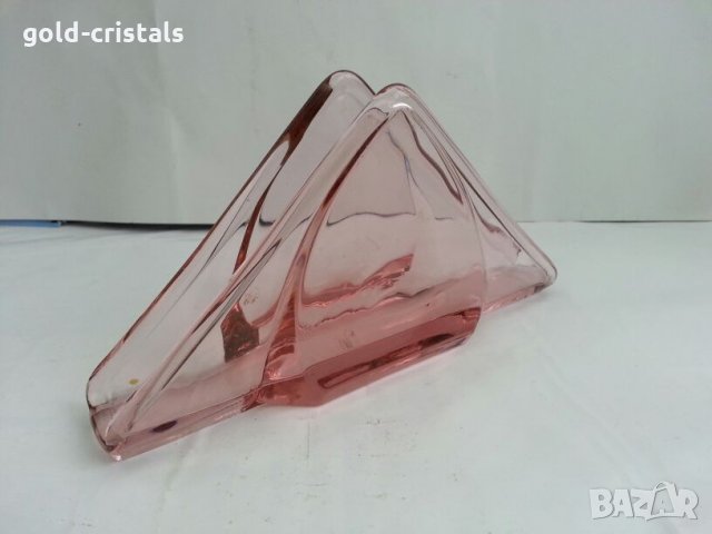 Стар стъклен салфетник