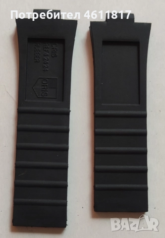 Силиконова каишка Oris Acuist, снимка 4 - Каишки за часовници - 52107460