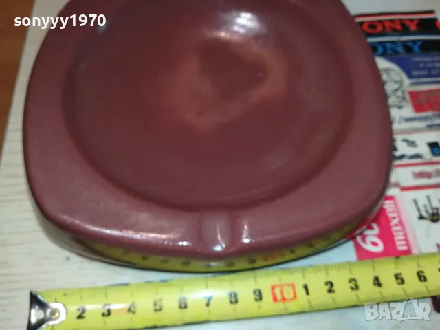 ГОЛЯМ КЕРАМИЧЕН ПЕПЕЛНИК 1405251425, снимка 6 - Антикварни и старинни предмети - 50285808