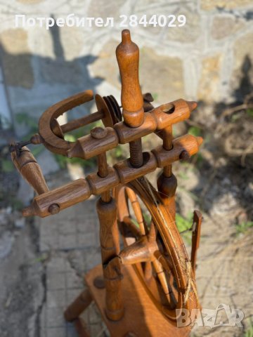 продавам старинен чекрък, снимка 3 - Антикварни и старинни предмети - 37289370