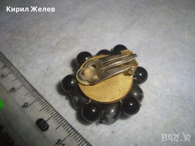 СТАРА РЕТРО ВИНТИДЖ СТИЛНА КЛИПС ОБЕЦА ПОДХОДЯЩА и за БРОШКА 31371, снимка 3 - Антикварни и старинни предмети - 38056233