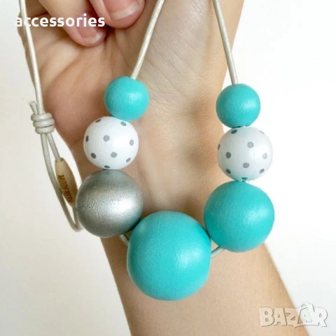 Цветни бижута, снимка 14 - Колиета, медальони, синджири - 50970842