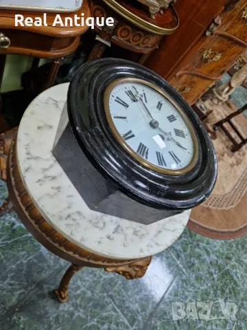 Рядък антикварен колекционерски френски стенен часовник , снимка 3 - Антикварни и старинни предмети - 50023684