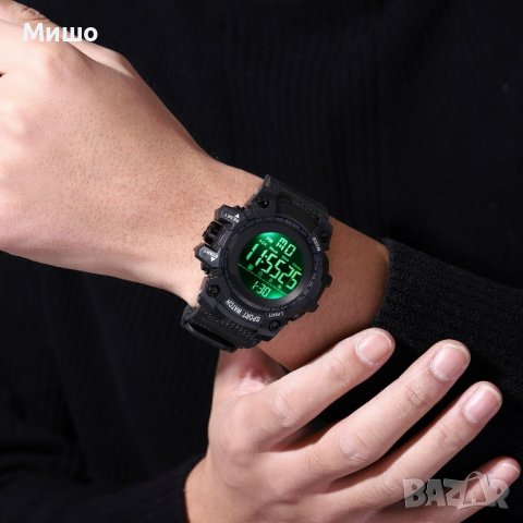 Мъжки спортен дигитален часовник , снимка 4 - Мъжки - 43035191