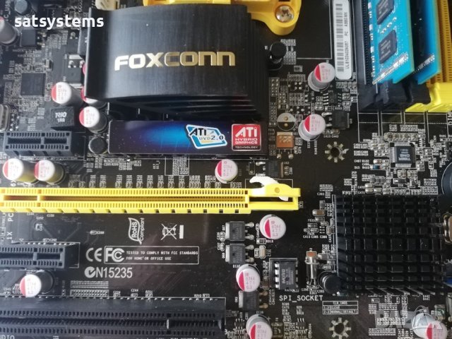 Дънна платка Foxconn A88GMX Socket AM3 CPU+FAN, снимка 4 - Дънни платки - 42959667