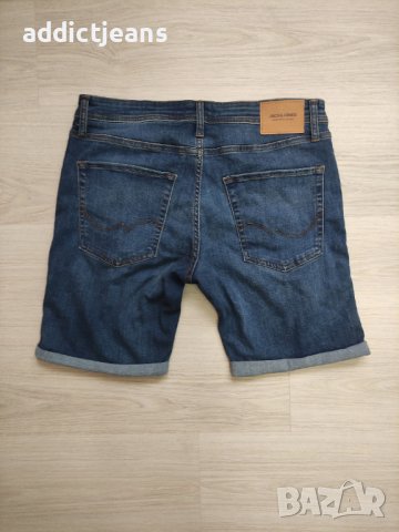 Мъжки къси дънки Jack&Jones размер L, снимка 4 - Къси панталони - 43143634