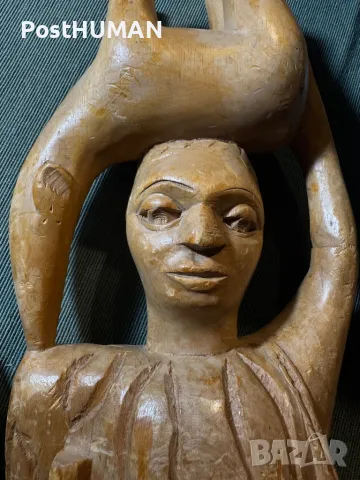 Дървени фигури  - Ловци -Воини, снимка 11 - Антикварни и старинни предмети - 49142796