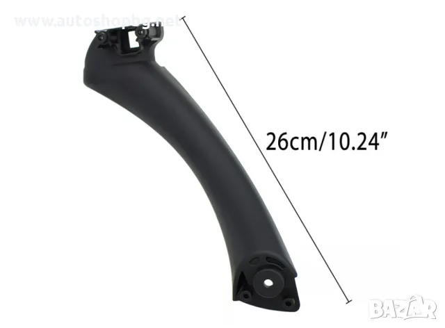 Вътрешна интериорна дръжка за врата за BMW E90 E91 2005-2012г. лява черна, снимка 3 - Аксесоари и консумативи - 48452884