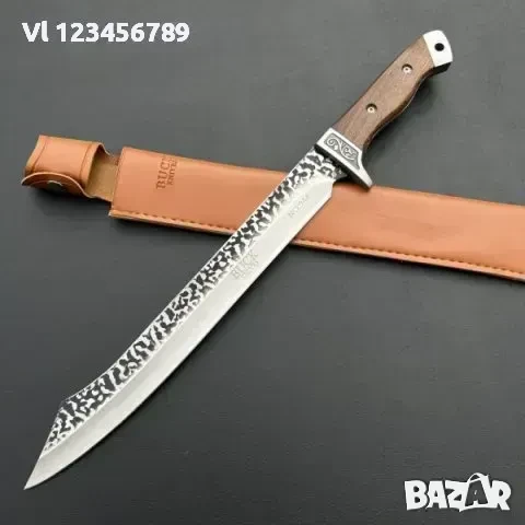 Огромен ловен нож BUCK KNIVES 94 , 5CR13Моv, 295x425 mm