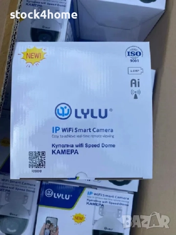 2 Броя Охранителна WiFi КАМЕРА LyLu 6MP Smart Sphere ptz iCSee, снимка 4 - Комплекти за видеонаблюдение - 52287462