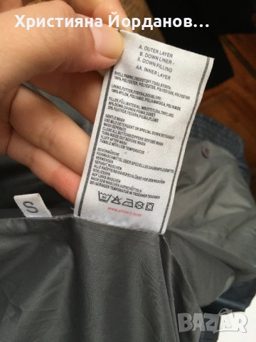 Зимно яке с пух и пера ,CLOSED, р-р С, снимка 14 - Якета - 52330247