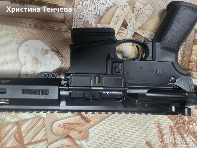 Карабина Ruger AR-556 .223REM. 41см 10 зарядна, снимка 5 - Ловно оръжие - 52976579