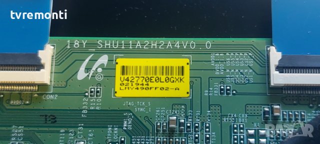 T-Con Board 18Y_SHU11A2H2A4V0.0 SONY 49XH9505 for 49inc DISPLAY YD9S049DND01, снимка 2 - Части и Платки - 40004474