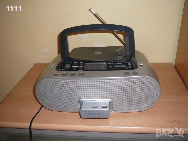 SONY ZS-PS20CP, снимка 5 - Ресийвъри, усилватели, смесителни пултове - 35341007