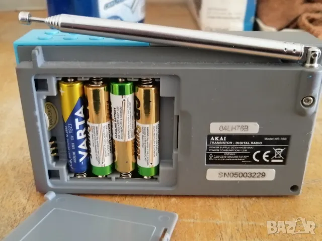 Радиоприемник AKAI AR-76B FM/LW, снимка 8 - Радиокасетофони, транзистори - 47653946