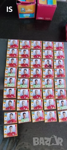 Колекция от над 1000 стикера UEFA Euro 2020, снимка 4 - Колекции - 51825801
