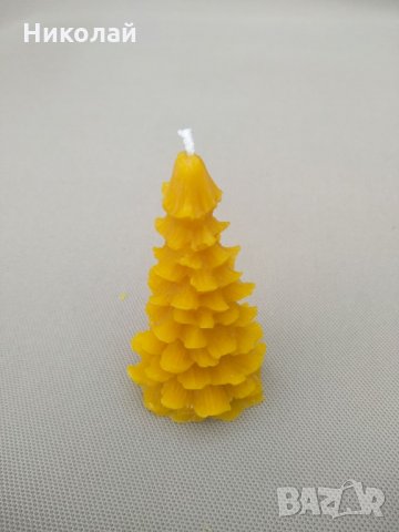 Ръчно изработени свещи от чист пчелен восък , собствено производство, снимка 3 - Декорация за дома - 28426792