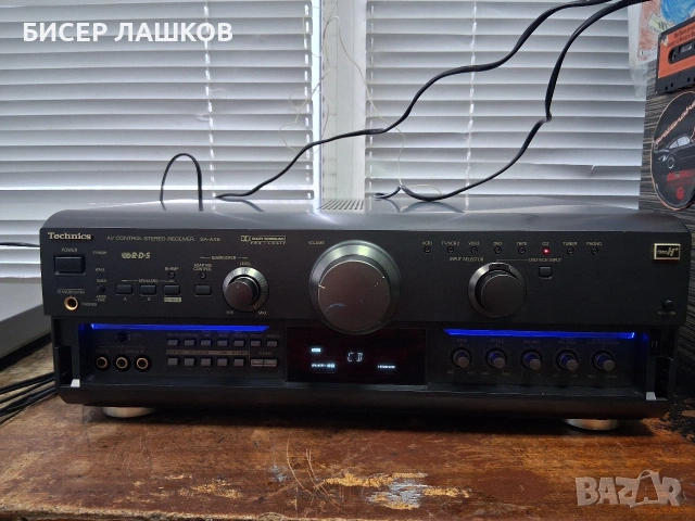 Technics SA-AX6, снимка 2 - Ресийвъри, усилватели, смесителни пултове - 53261813