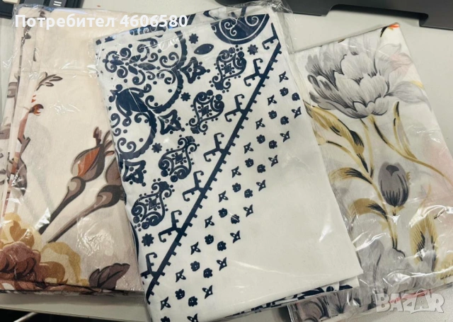 🛏️ Памучни калъфки с прехвърляне – 2 броя 🌸, снимка 3 - Спално бельо - 53595114