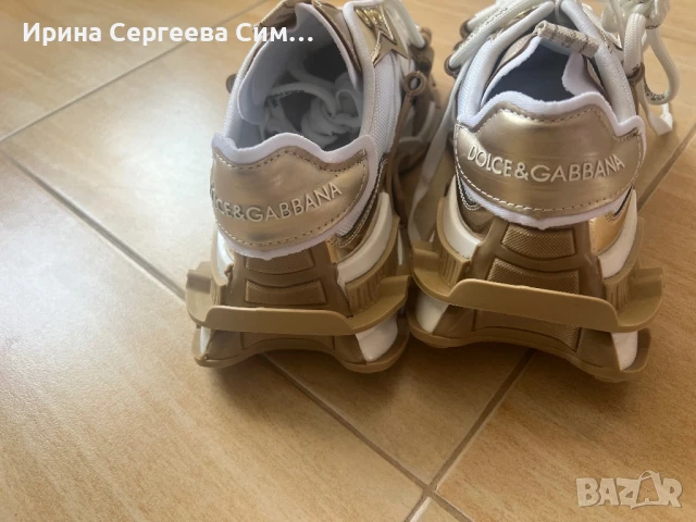 Обувки Dolce&Gabbana 39 номер, снимка 10 - Маратонки - 50744006