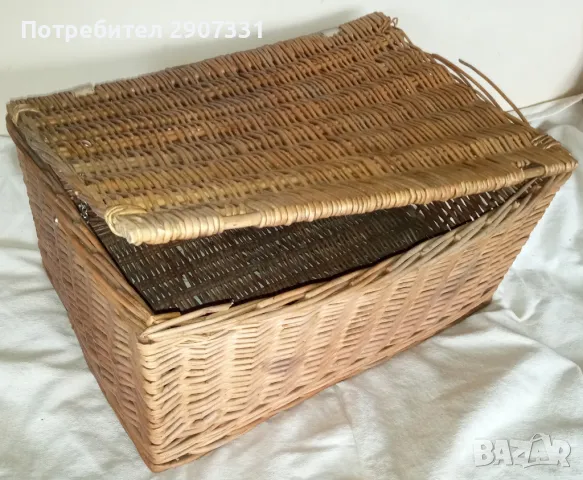 Плетен кош. 55х33х24 см