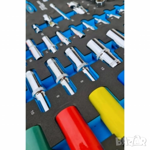 Професионална количка с инструменти Kraftwelle 05 - 7 чекмеджета и над 250 инструмента, снимка 9 - Други стоки за дома - 51947556