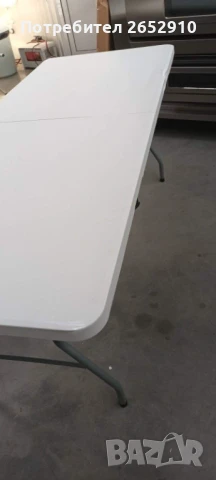Сгъваема маса за кетъринг, градина, къмпинг 180/73см! Чисто нова! ТОП Цена 109лв/55,73€, снимка 9 - Друго търговско оборудване - 33442607