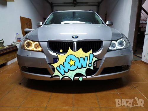 ✔ Ултра ярко бяло LED ✔ 20W ангелски очи Halo ® пръстени крушка за ✔BMW E90 E91 3 серия 325i 328i 33, снимка 3 - Аксесоари и консумативи - 27706308