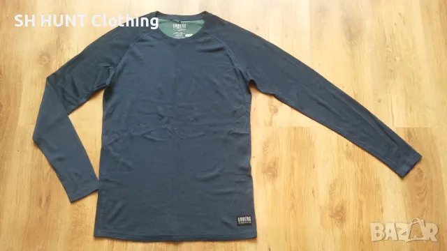 URBERG SKANDINAVIEN Outside 100% Merino Wool Inside 100% Bambo Viskose раз L / XL термо блуза - 1645, снимка 1 - Блузи - 48840442