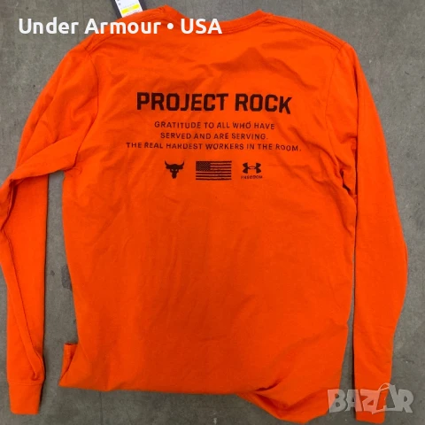 Project Rock • Under Armour • USA, снимка 9 - Блузи - 50582161