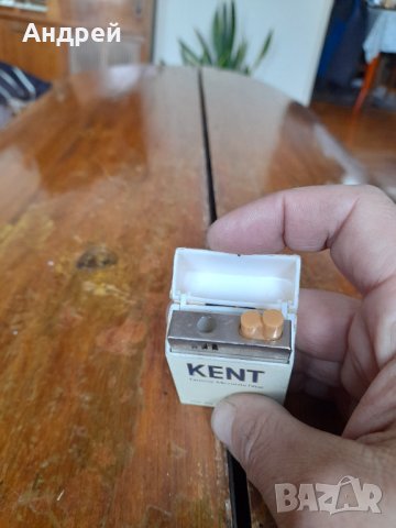 Стара запалка Kent, снимка 3 - Други ценни предмети - 43340971