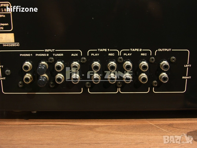  Предусилвател Hitachi hca-7500 , снимка 7 - Ресийвъри, усилватели, смесителни пултове - 51606665