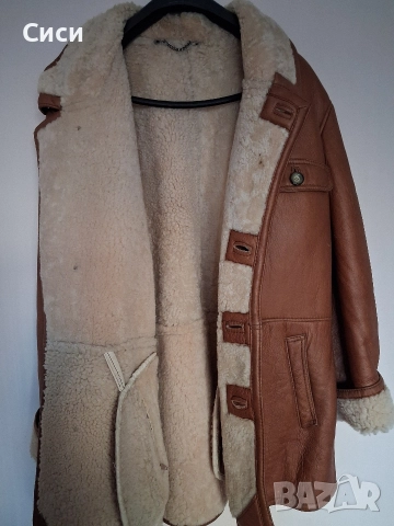 Мъжка шуба овча естествена кожа , снимка 4 - Други - 52965030