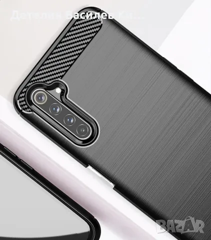REALME 6 и REALME 6S - Елегантен и Удароустойчив Гръб Кейс КАРБОН, снимка 4 - Калъфи, кейсове - 47986496