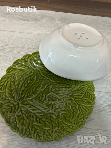 Оригинален порцеланов съд за салата/плодове , снимка 3 - Прибори за хранене, готвене и сервиране - 53353475