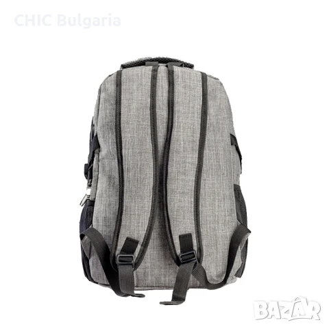 Раница с USB, слушалки L21 и бамбуков химикал + Подарък коледни лакомства, снимка 4 - Раници - 51363237