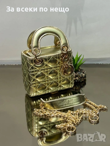 Christian Dior Дамска Малка Чанта С Къса И Дълга Дръжка Синджир - Различни Цветове Код SK851, снимка 10 - Чанти - 53207545