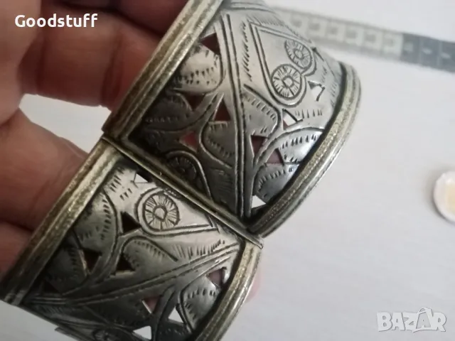 Възрожденска гривна, етно накит, примитив, голяма, Rr

, снимка 9 - Антикварни и старинни предмети - 48003919