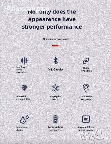 Безжични Слушалки Lenovo , снимка 4 - Bluetooth слушалки - 53525131