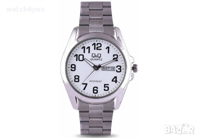 █▬█ █ ▀█▀ Мъжки часовник Q&Q с Ден дата японски механизъм. , снимка 2 - Мъжки - 28228528