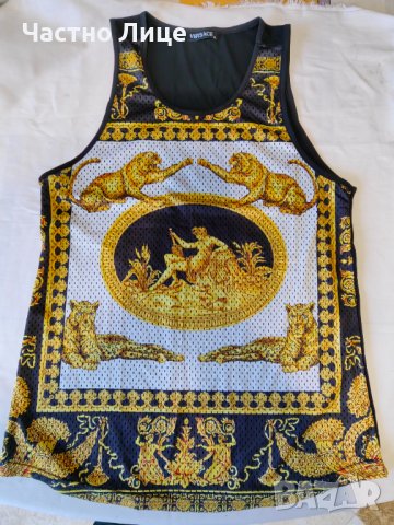 Чисто Нов Разкошен Потник Versace Unisex Еднакъв за Двата Пола, снимка 1 - Потници - 43341202