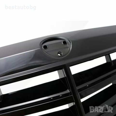 Решетка за Mercedes E-Class W211 (2006-2008) Фейслифт AMG Черна, снимка 5 - Аксесоари и консумативи - 43580883