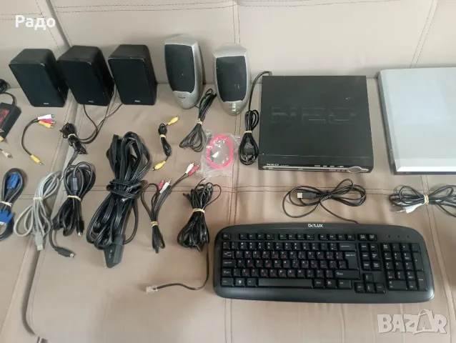 Лот DVD клавиатура кабели адаптор тонколони, снимка 3 - Други - 49769721