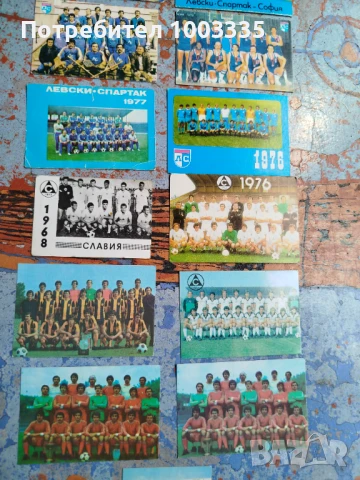 Български спортни календарчета , снимка 7 - Антикварни и старинни предмети - 50727446